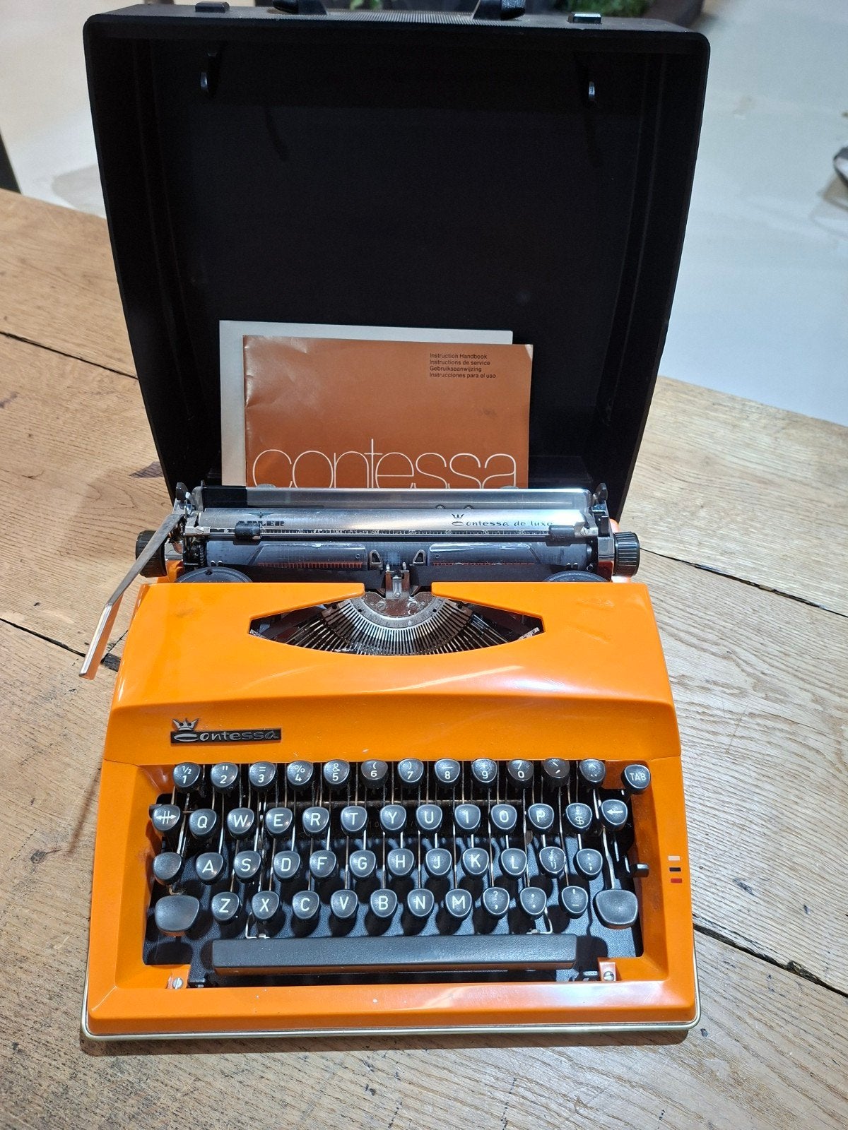 vintage typemachine contessa, Diversen, Typemachines, Ophalen of Verzenden, J, N, J