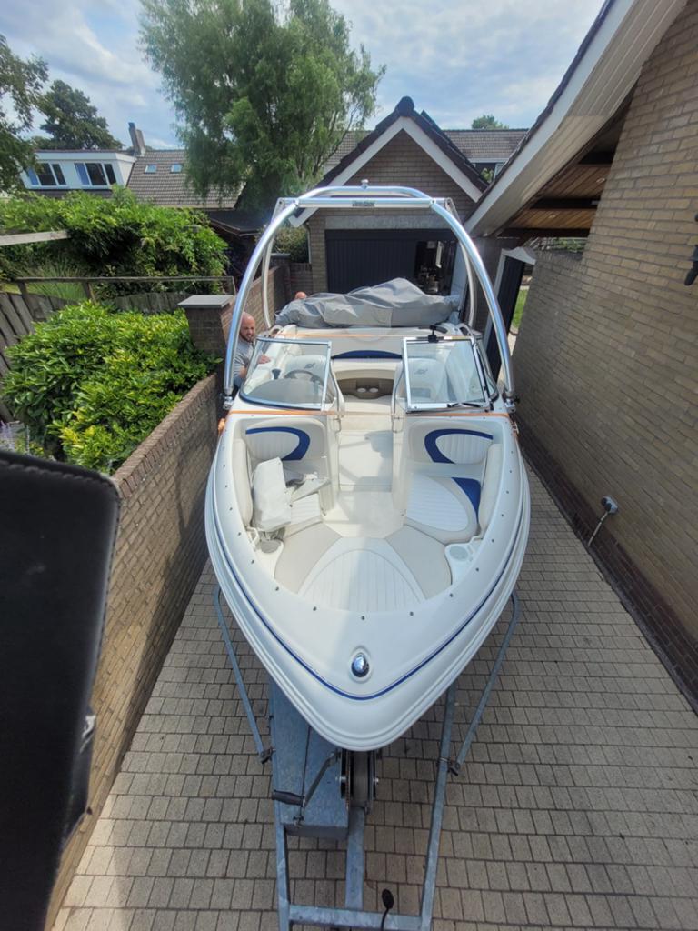 Prachtige en unieke glastron sx 170 met 115 pk mercury, Watersport en Boten, Ophalen of Verzenden, Zo goed als nieuw, Genua of Fok