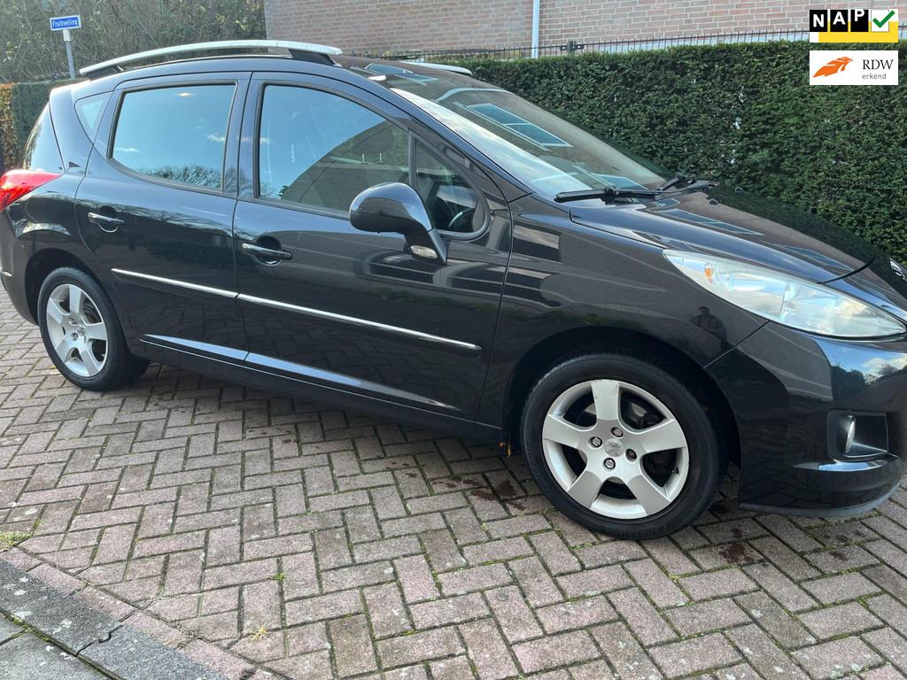 Peugeot 207 SW 1.4 VTi XS, Voorwielaandrijving, Stof, Gebruikt, Zwart