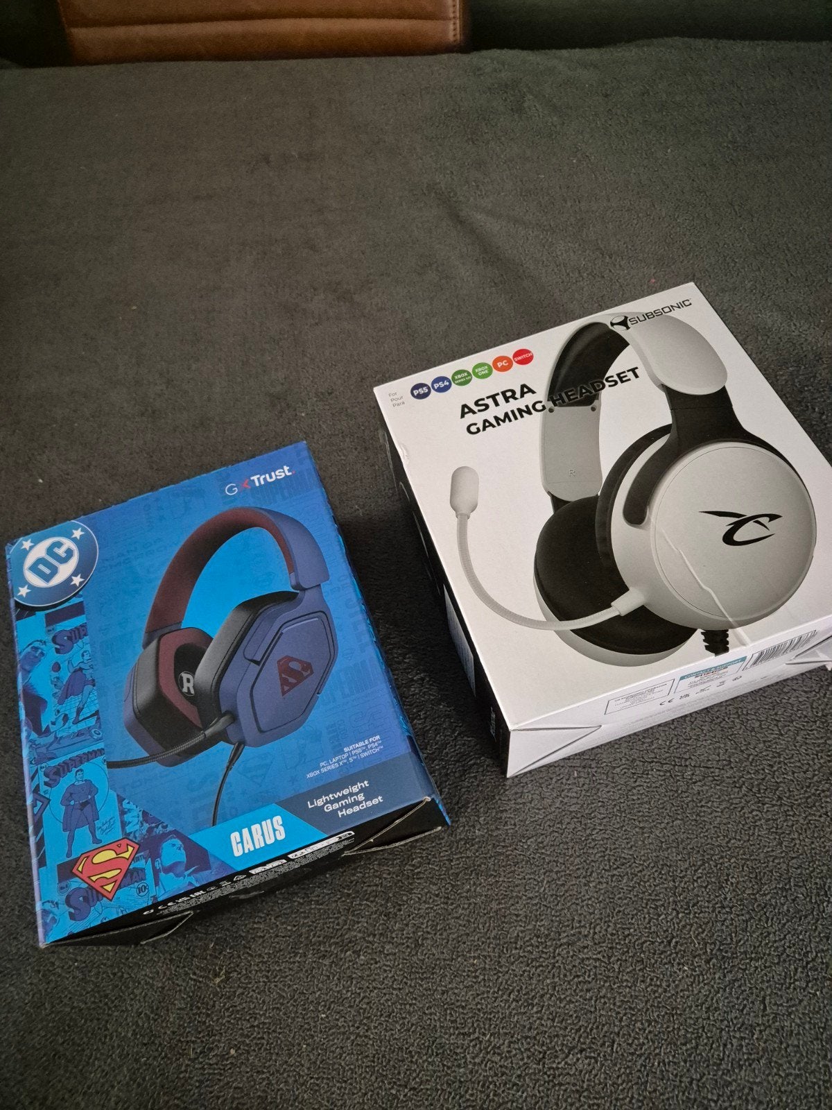 Trust GXT 492 Carus / Subsonic Astra Gaming Headset, Ophalen of Verzenden, Zo goed als nieuw, Over-ear