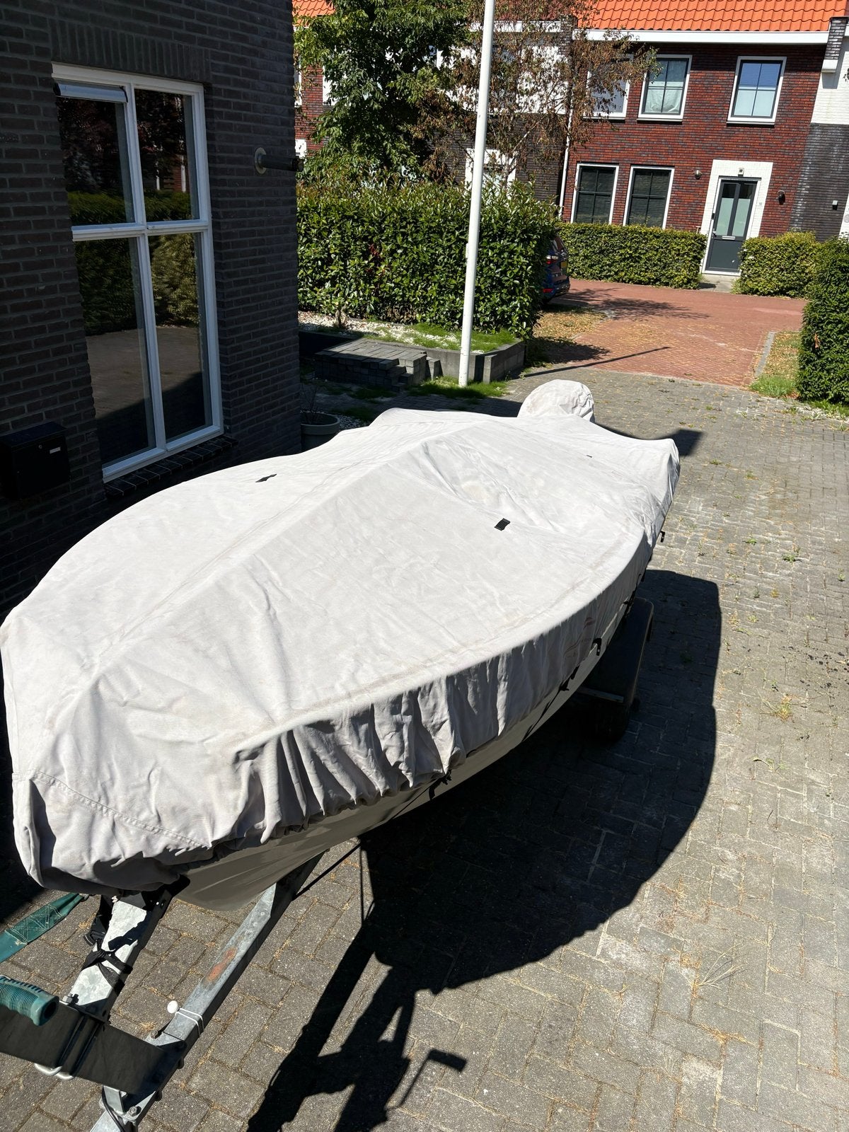 Polyester Open Toer/Visboot STYLE 410 SP YACHT met trailer, Ophalen, Overige merken, Gebruikt, Tot 10 pk