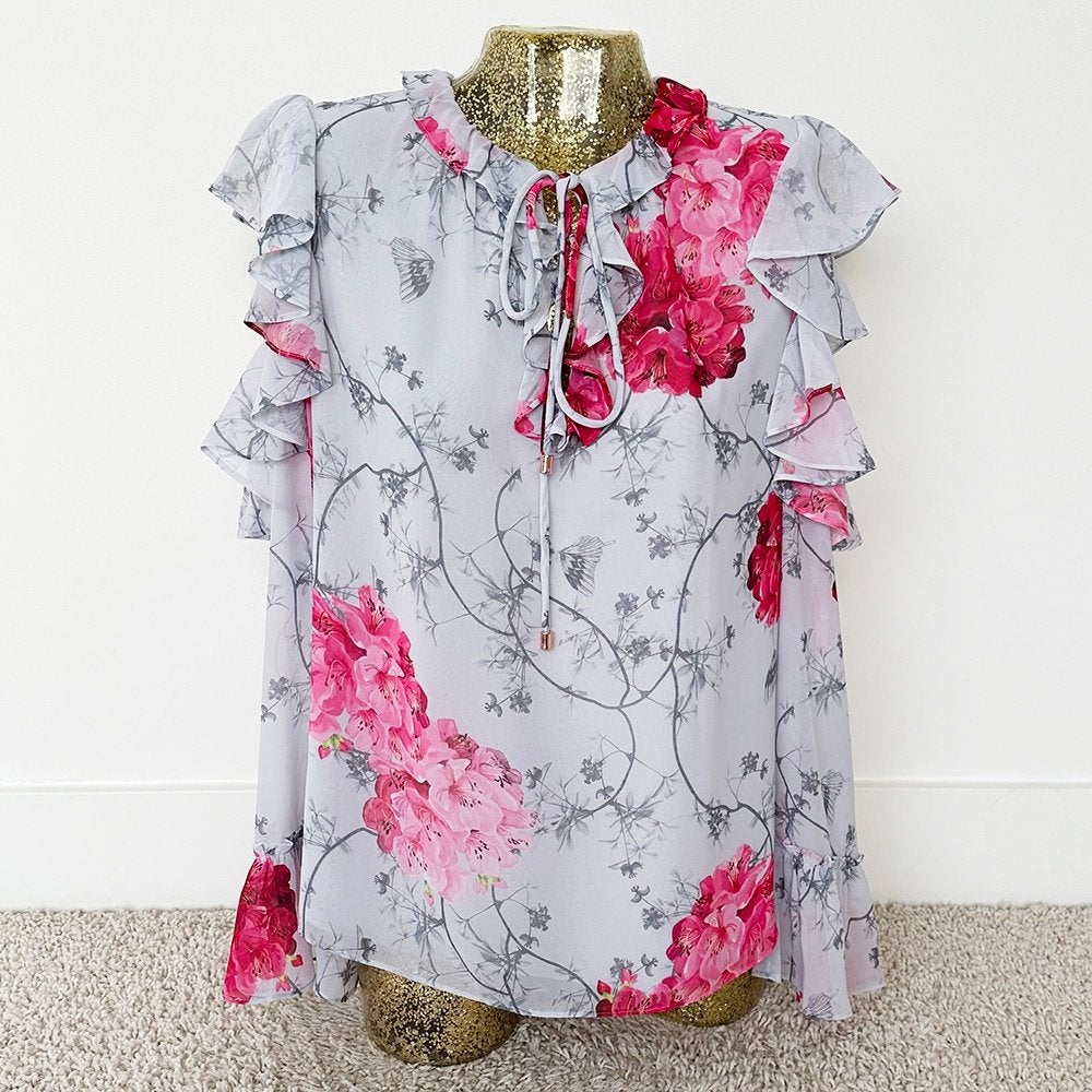 Prachtig Ted Baker Truitje - 97 (Size 3/M) € 45,-, Maat 38/40 (M), Meerkleurig, Ophalen of Verzenden, Zo goed als nieuw