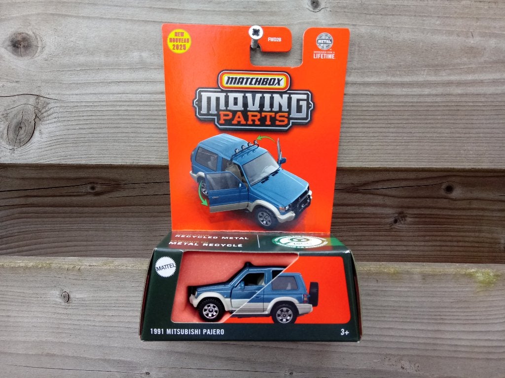 Mitsubishi Pajero '91 Matchbox, Ophalen, Nieuw, Auto