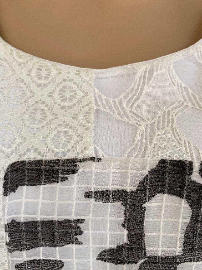 K217 Save the Queen maat M=38 apart jurkje jurk feest wit, Kleding | Dames, Jurken, Maat 38/40 (M), Wit, Zo goed als nieuw, Knielengte