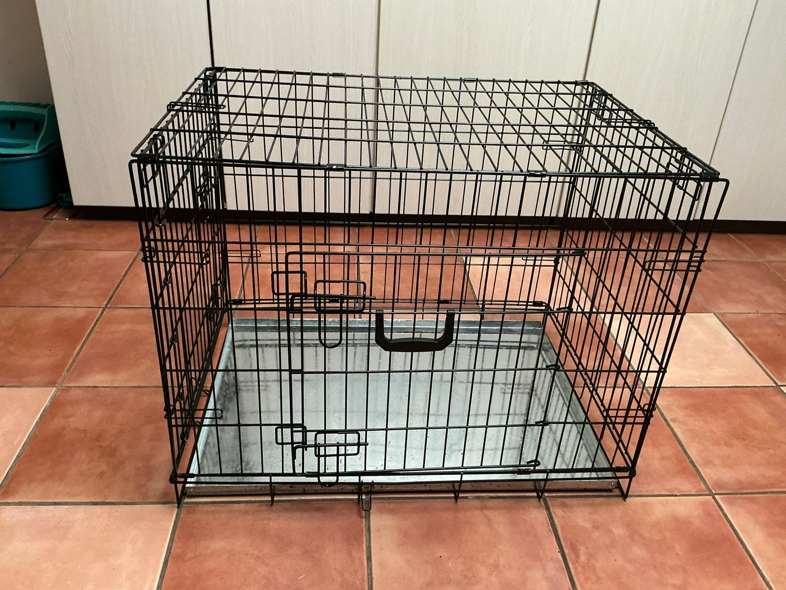 Hondenbench, Dieren en Toebehoren, Hondenhokken, Ophalen, Zo goed als nieuw, Minder dan 75 cm, Minder dan 65 cm