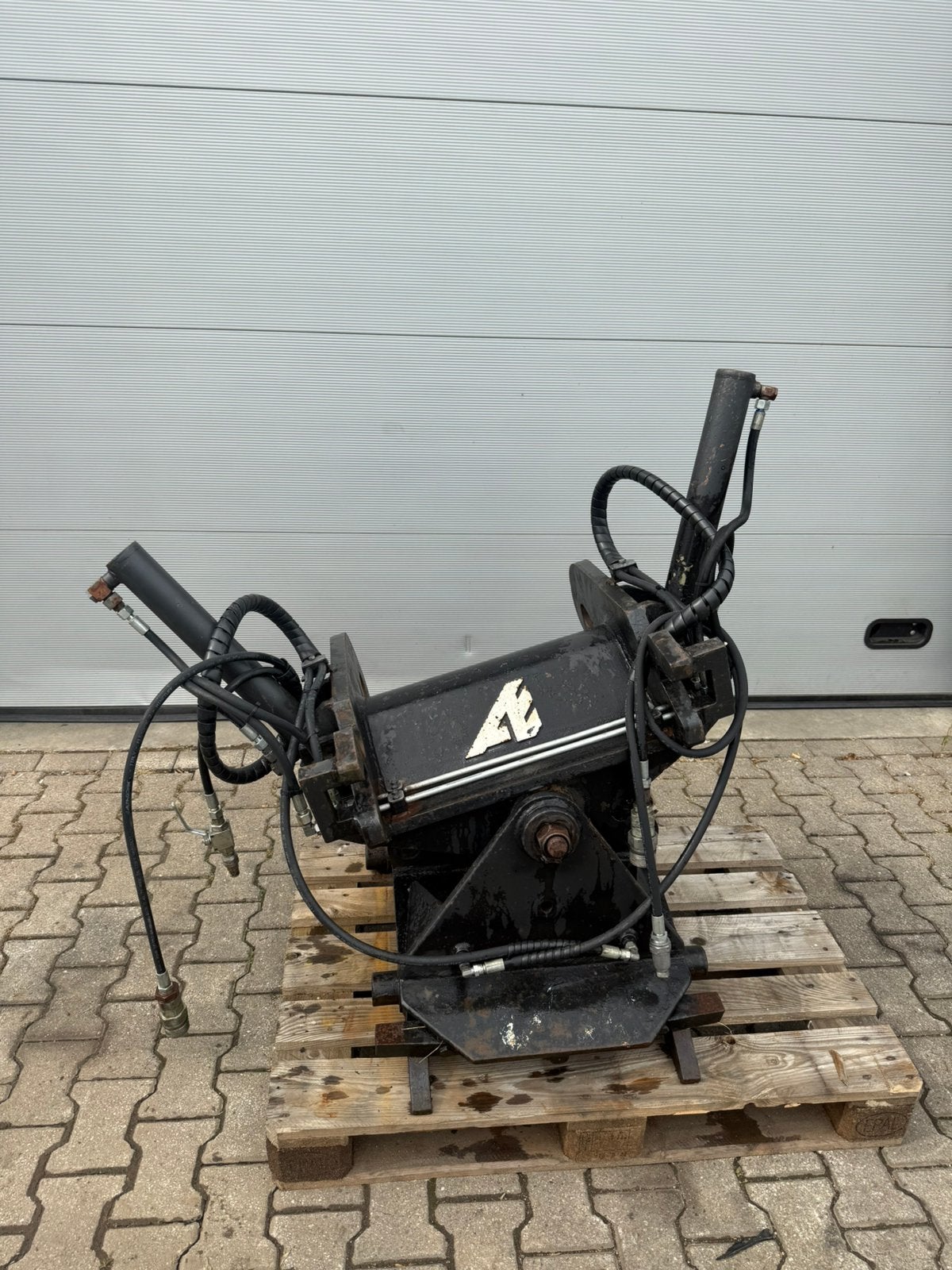 Kantelstuk CW30/40, Ophalen, Graafmachine