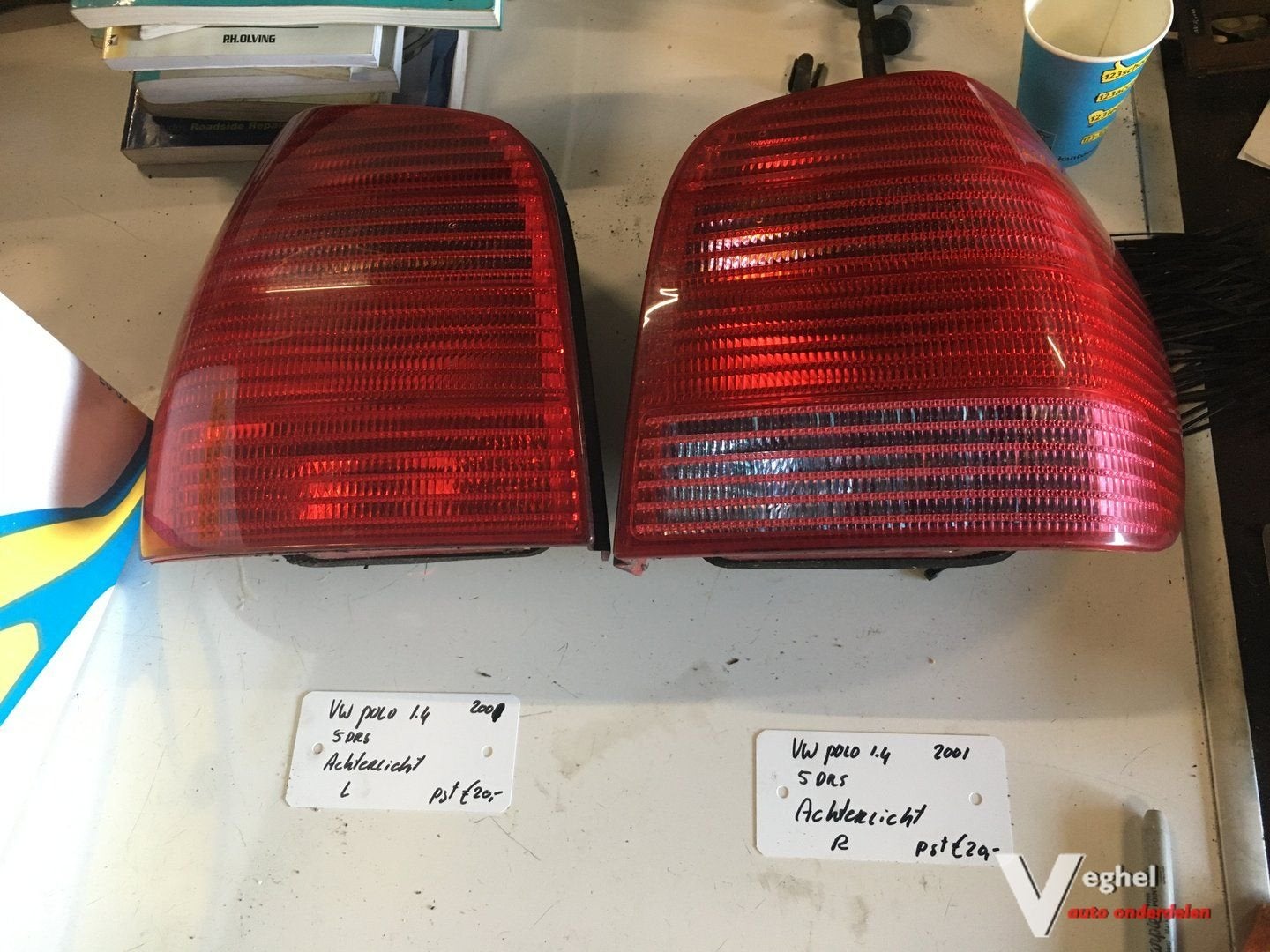 Vw Polo 1.4 5drs 2001  Achterlicht Links of Rechts