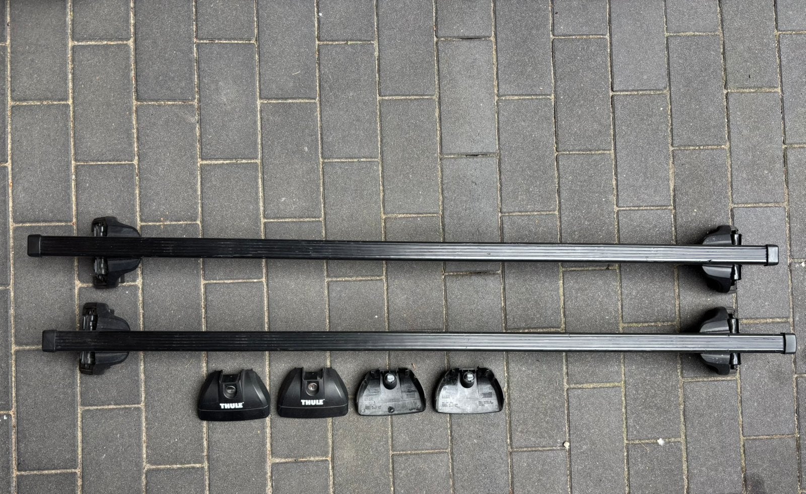 Thule dakdragers incl kit, Auto diversen, Dakdragers, Ophalen, Gebruikt
