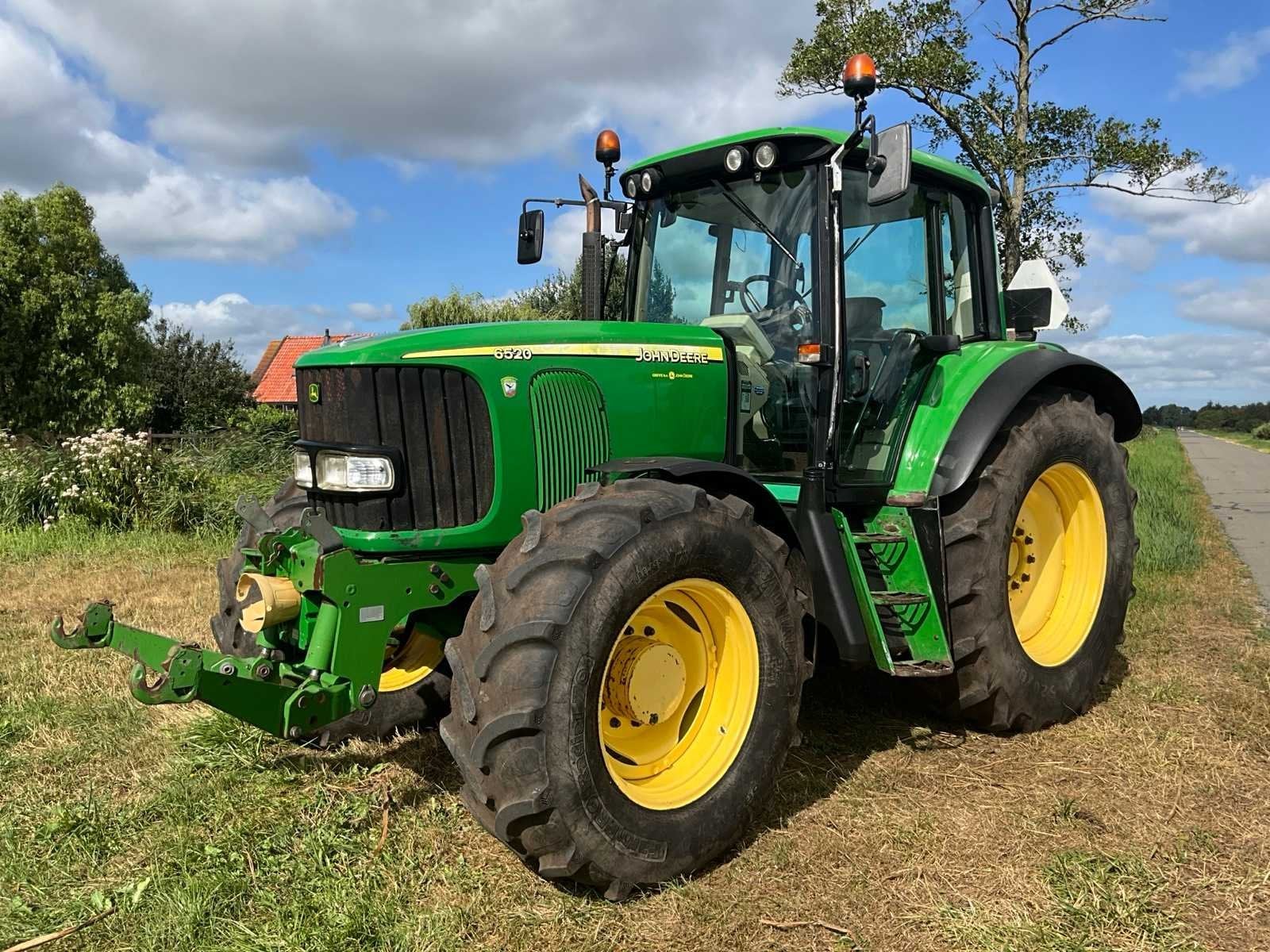 2005 John Deere 6520 Vierwielaangedreven landbouwtractor, Gebruikt, John Deere