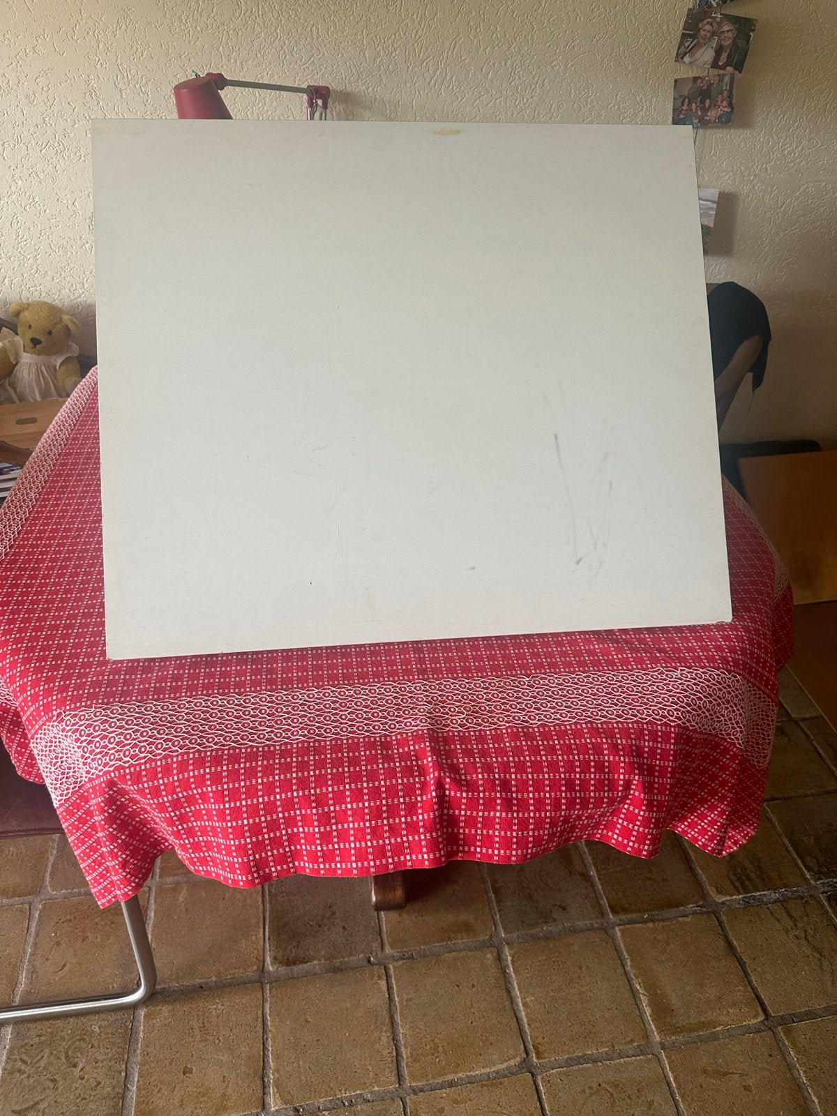 Verstelbaar tekenblad / werkblad voor eab, Doe-het-zelf en Verbouw, Tekentafels, Gebruikt, Minder dan 130 cm, Ophalen
