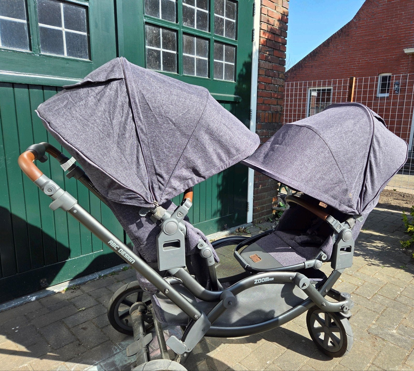 ABC Design Zoom Air Duowagen - Compleet met reiswiegen, Kinderen en Baby's, Kinderwagens en Combinaties, Ophalen