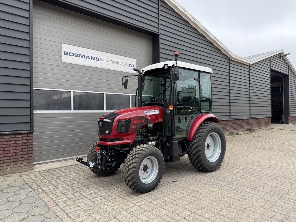 Knegt 504 GT tractor met cabine en fronthef DEMO