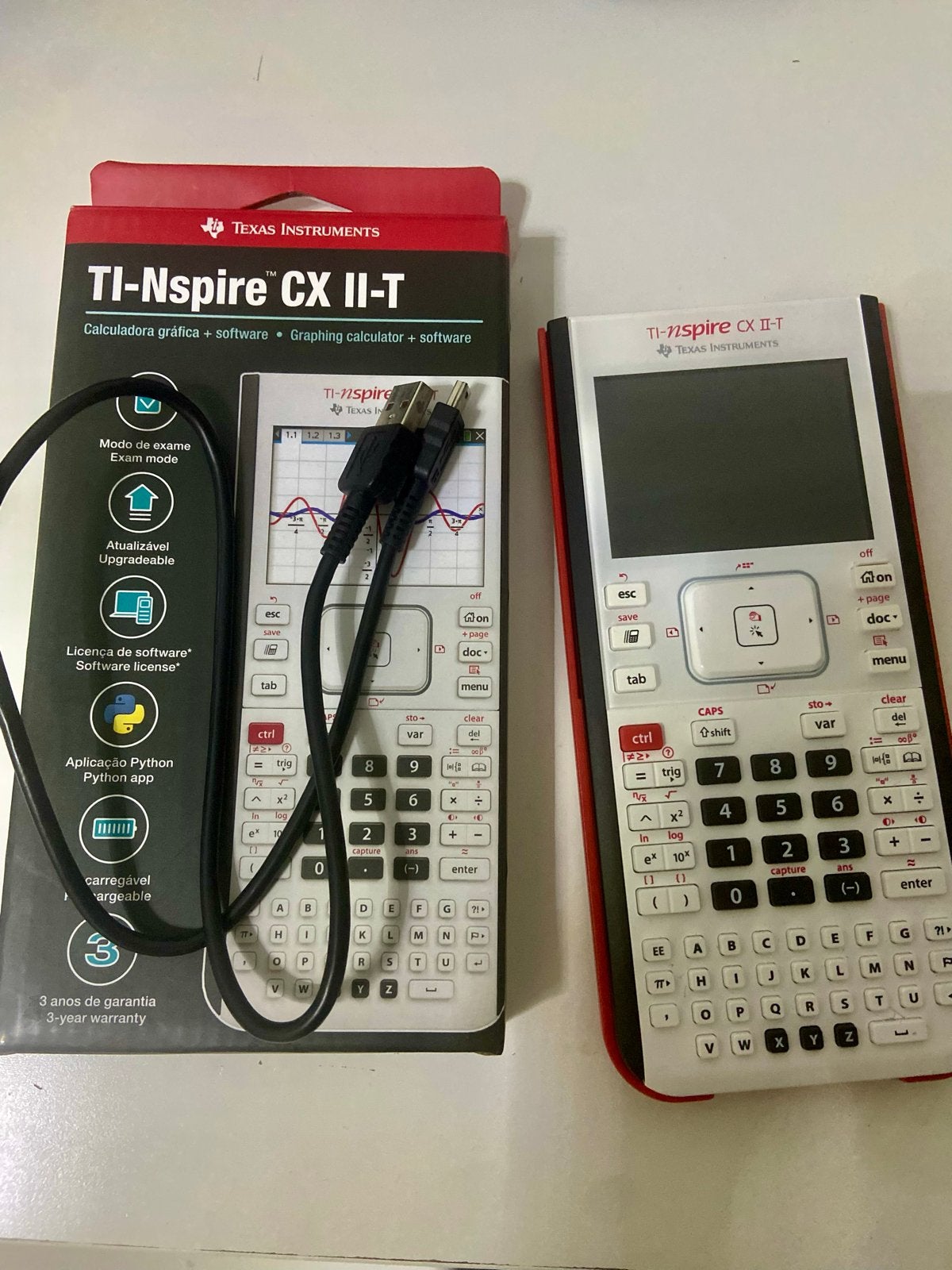 TI-nspire CX II-T | Zo goed als nieuw!, Ophalen, Zo goed als nieuw