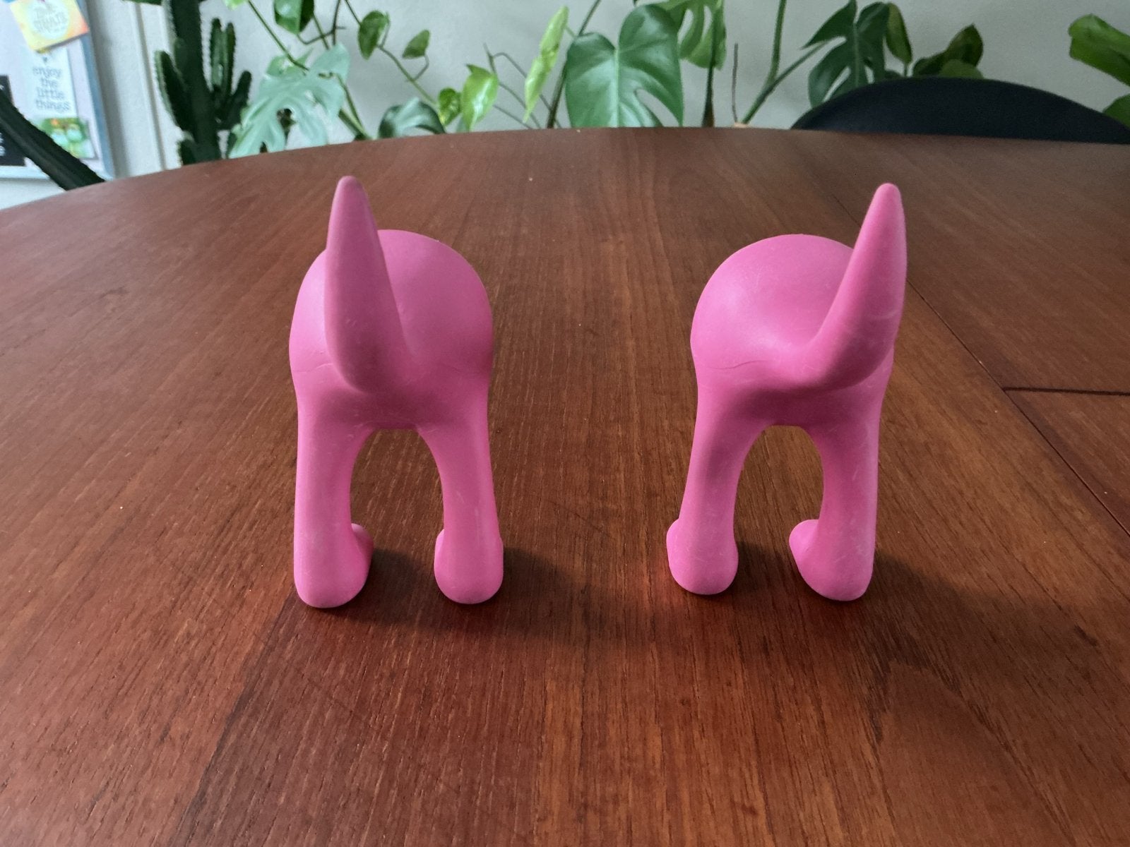 Vintage IKEA Bästis haakjes - Roze hondenstaart haken, Gebruikt, Ophalen of Verzenden, Kapstokje, IKEA