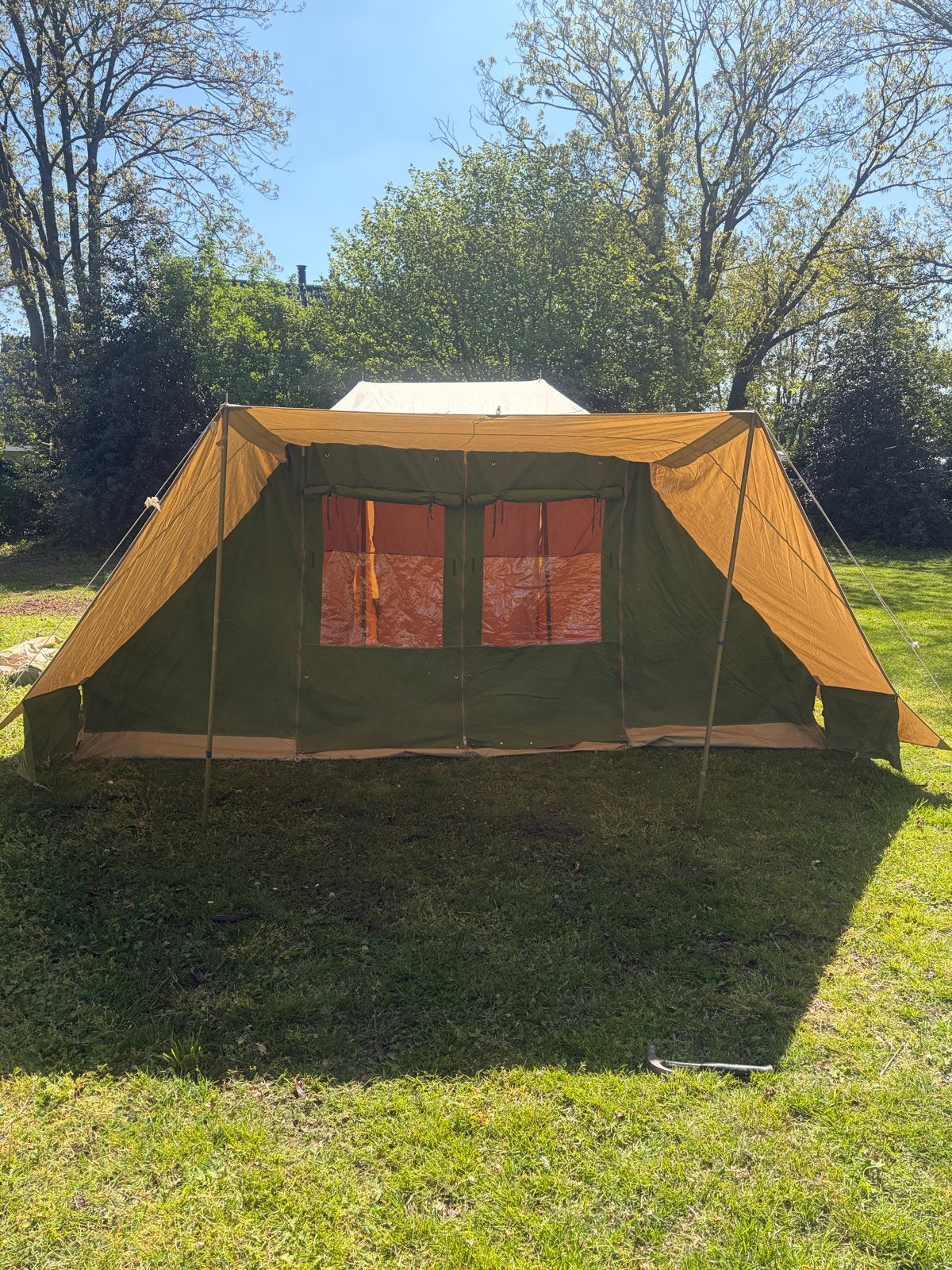 Randstad de Vos 6-persoons tent met 3 slaapkamers, Ophalen, Gebruikt, Tot en met 6