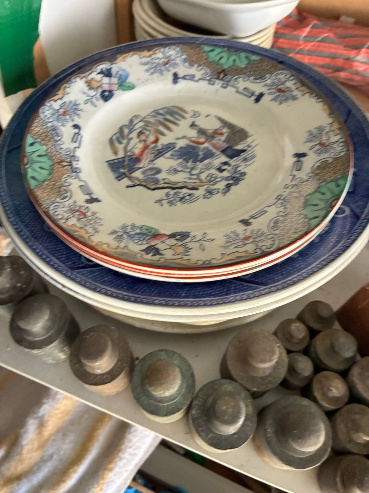Antieke en Vintage Borden Collectie, Ophalen of Verzenden