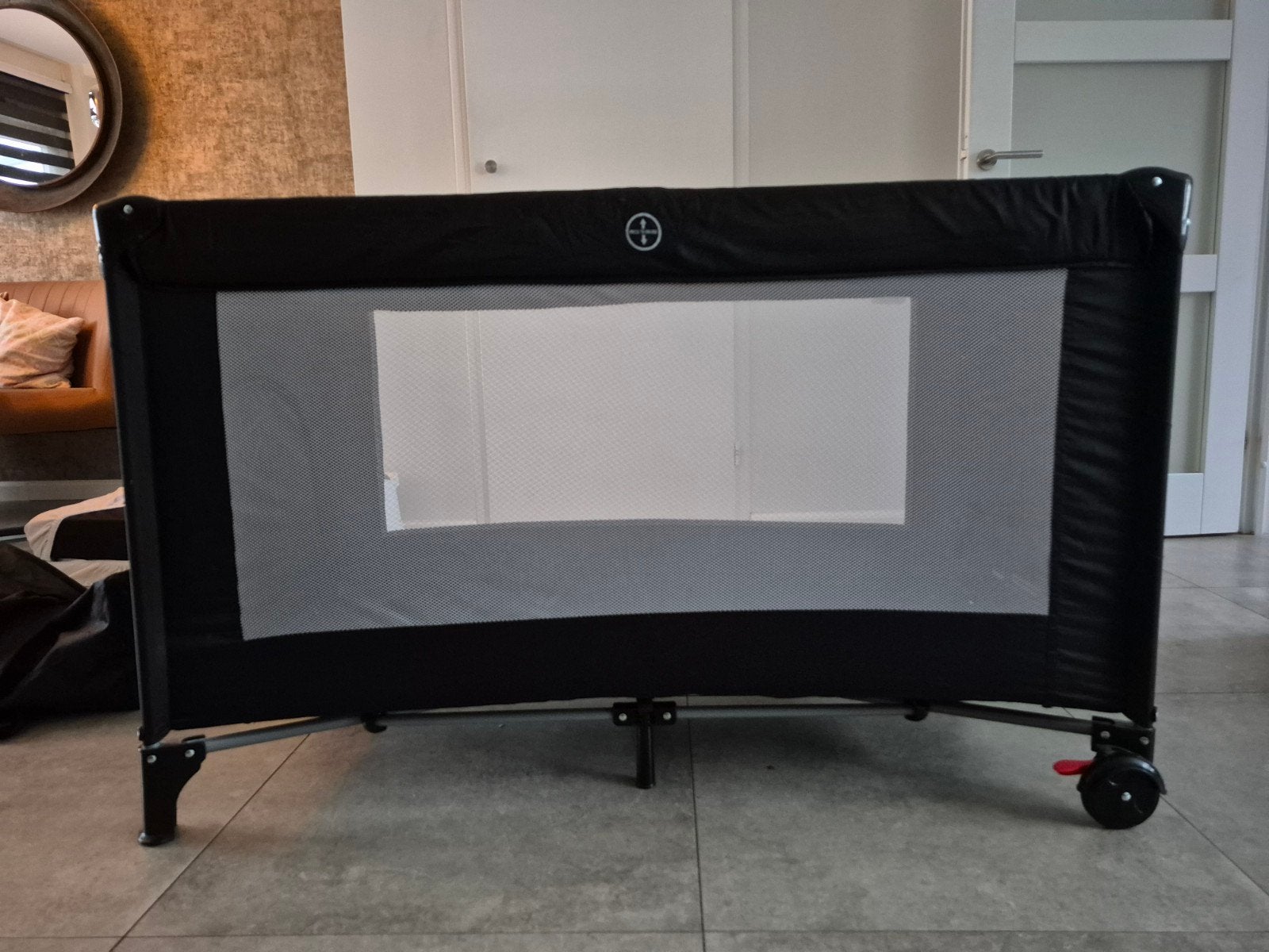campingbed Ding, helemaal compleet, Kinderen en Baby's, Ophalen, Zo goed als nieuw, Minder dan 140 cm, Matras
