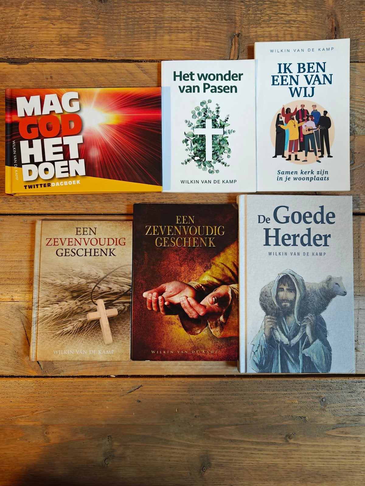 6 Boeken van Wilkin van der Kamp., Ophalen of Verzenden, Zo goed als nieuw
