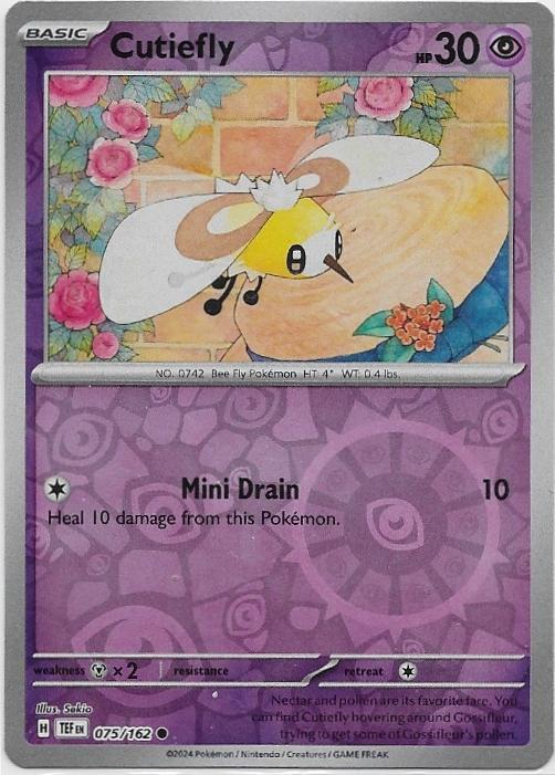 Temporal Forces,  Cutiefly [reverse] 75/162, Verzenden, Nieuw, Losse kaart