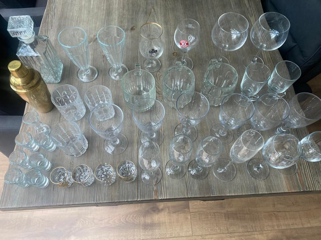 Collectie glazen, Antiek en Kunst, Ophalen