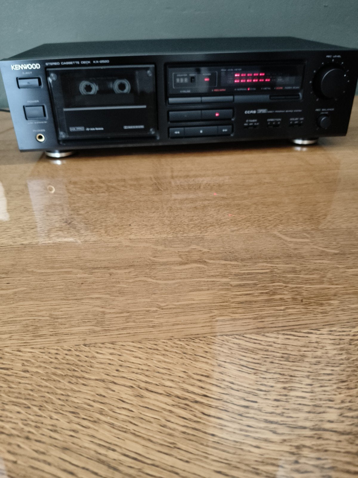 Kenwood KX-2520 Stereo Cassettedeck Auto-Reverse, Ophalen, Enkel, Kenwood, Tiptoetsen