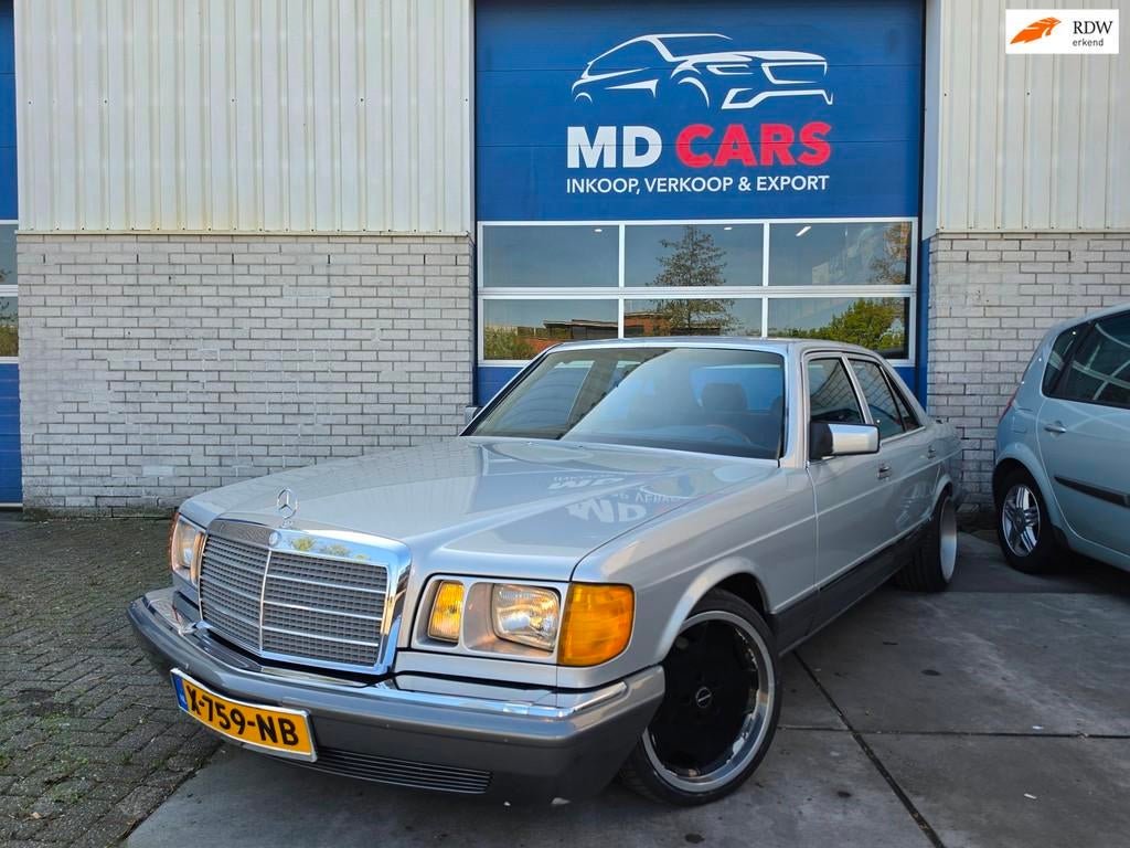 Mercedes-Benz 300 SD TURBODIESEL W126 AUTOMAAT/SCHUIFDAK/AIR, Achterwielaandrijving, Gebruikt, Overige modellen, Leder