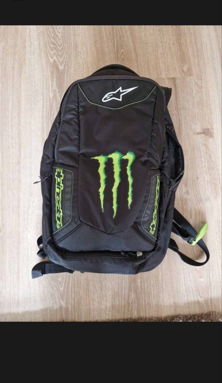 Alpinestars Monster Energy Rugzak met Regenhoes, Ophalen of Verzenden, Gebruikt