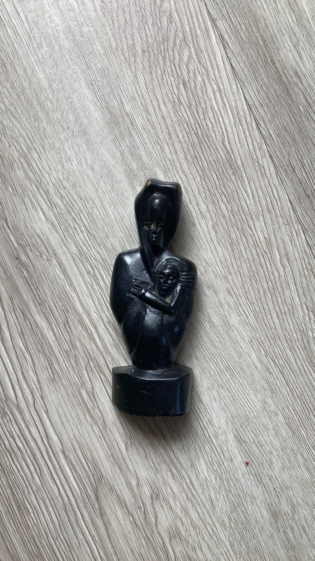 Moeder kind houtsnijwerk, Antiek en Kunst, Ophalen of Verzenden