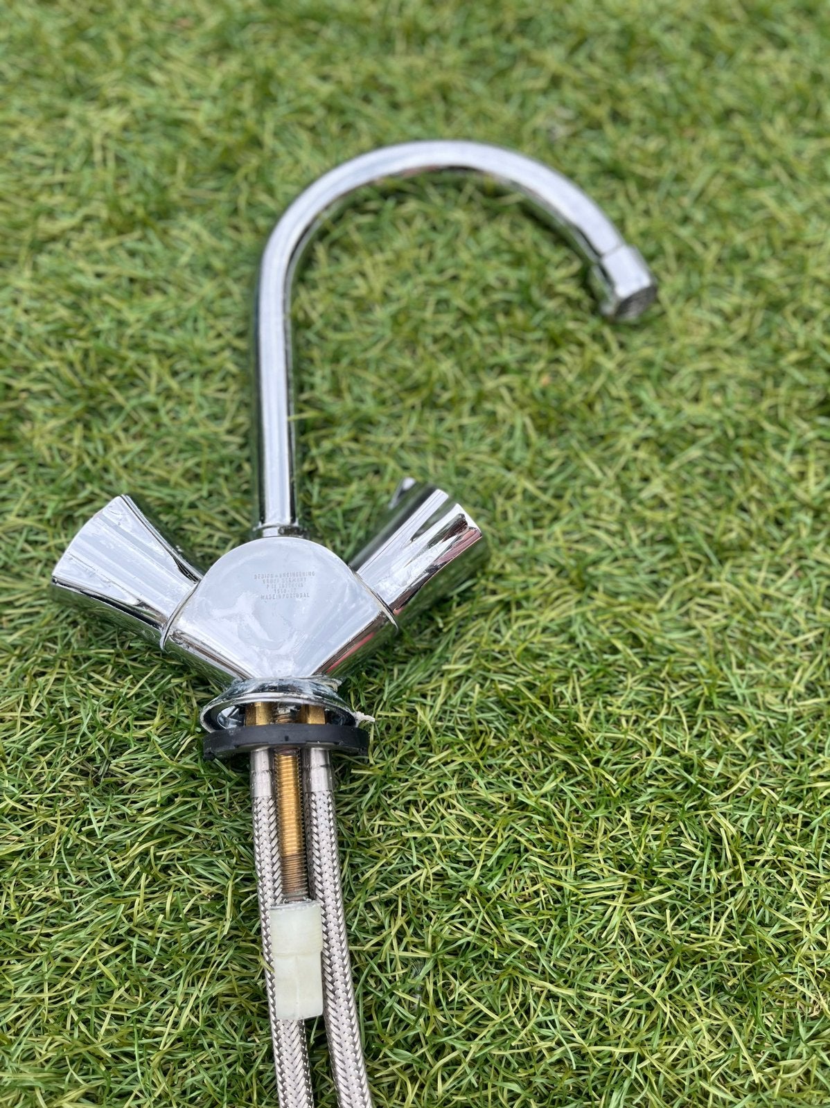 Grohe Keukenkraan - Chroom, Ophalen, Gebruikt, Chroom, Kraan