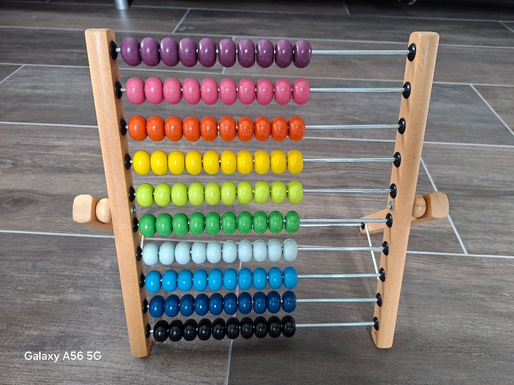 Ikea telraam, Kinderen en Baby's, Speelgoed | Houten speelgoed, Ophalen of Verzenden, Zo goed als nieuw, Overige typen