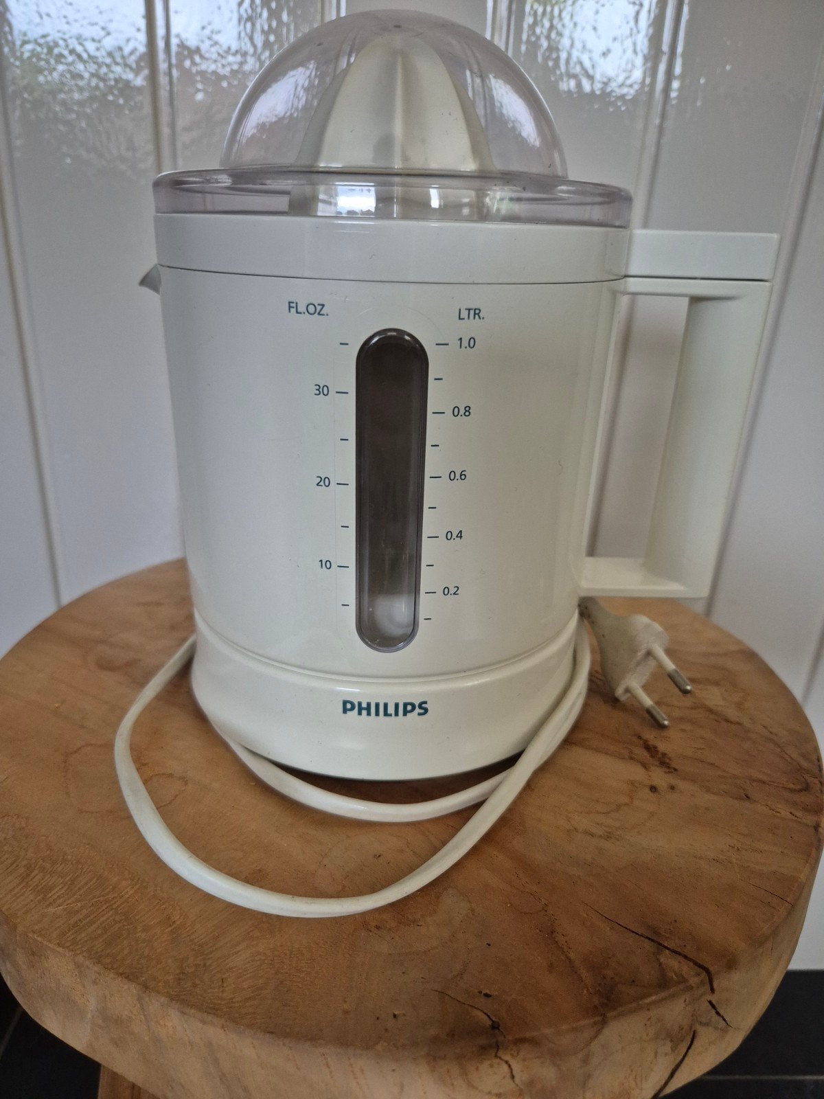 Electrische citruspers/sinaasappelpers Philips, Ophalen of Verzenden, Zo goed als nieuw, Citruspers