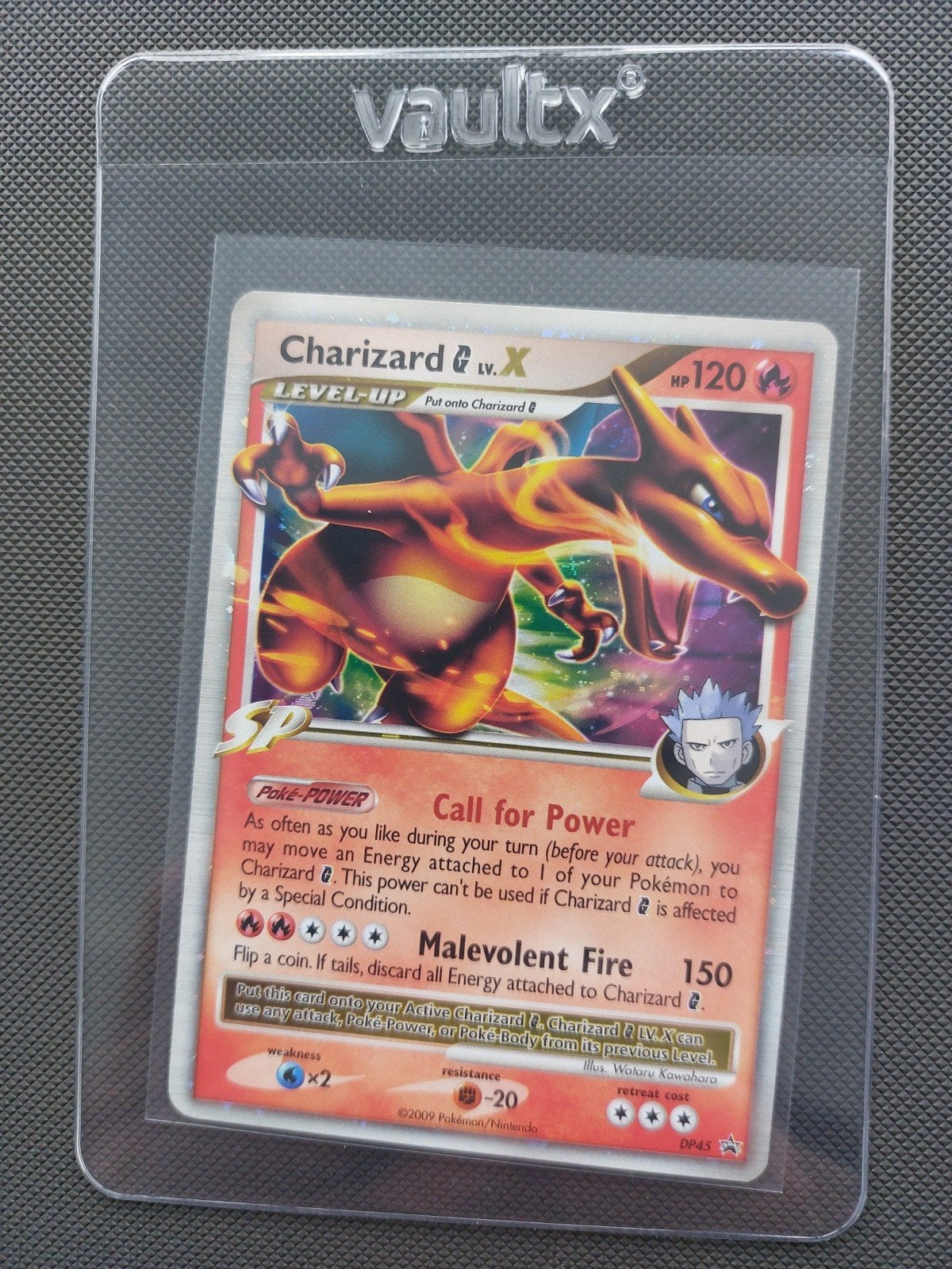 Charizard G LV.X Promo DP45 Level Up PSA ready, Ophalen of Verzenden, Zo goed als nieuw