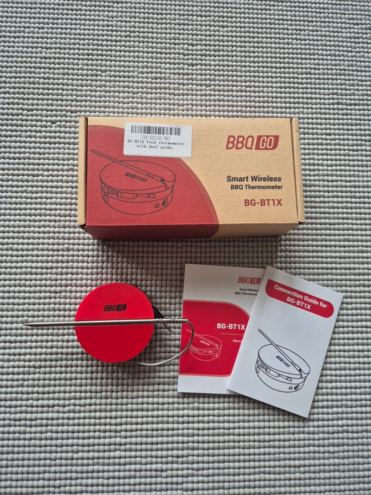 Smart Draadloze BBQ Thermometer, Tuin en Terras, Barbecue-accessoires, Ophalen of Verzenden, Nieuw
