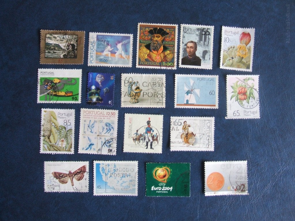 Portugal diverse zegels, Ophalen of Verzenden, Portugal, Gestempeld
