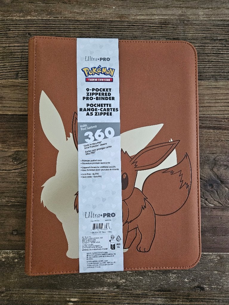 Ultra Pro: Pokémon Eevee Pro Binder - 9-Pocket, Ophalen of Verzenden, Nieuw, Overige typen