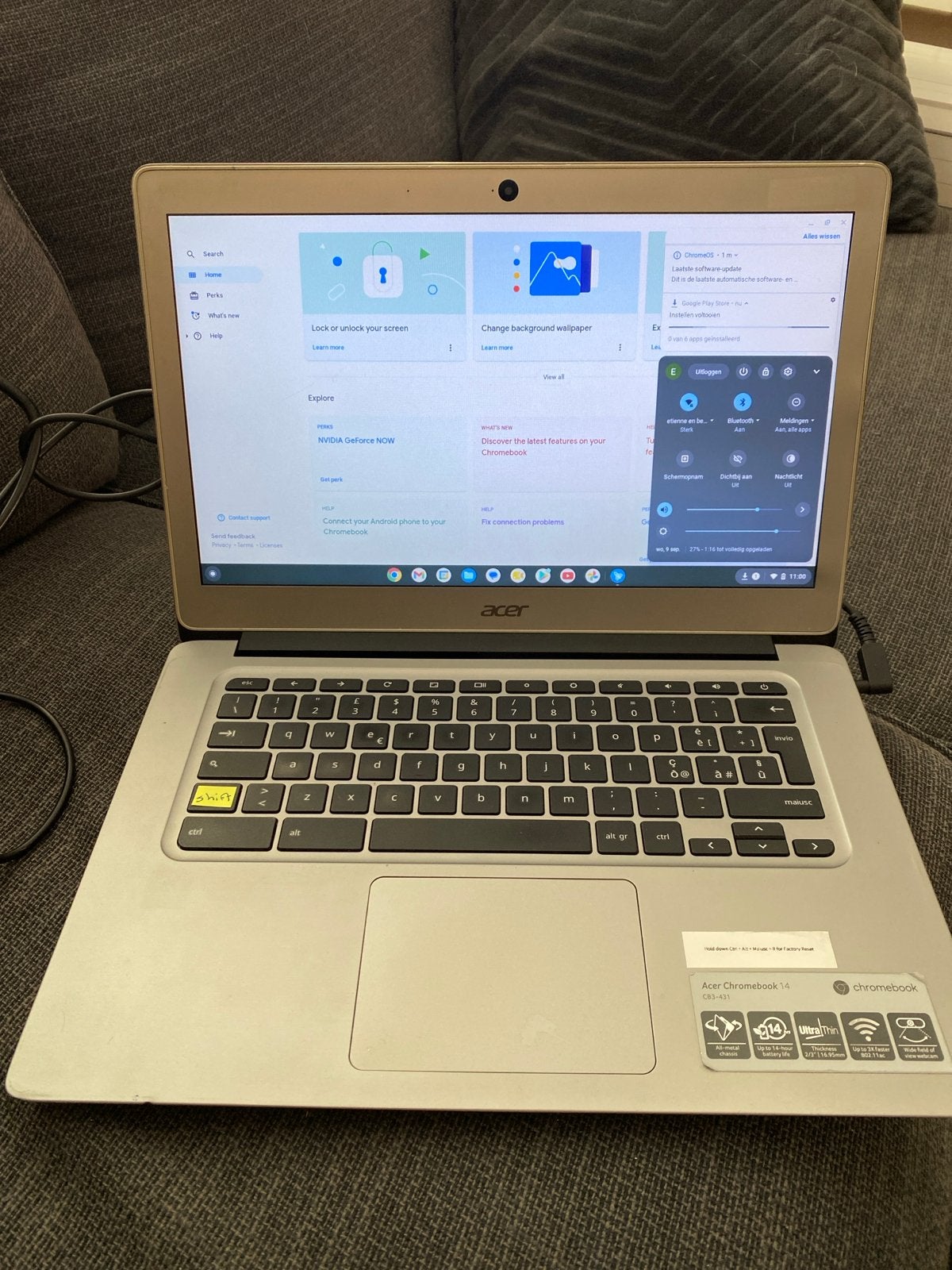 Acer Chromebook 14 CB3-431 - Ideaal voor internetten, Computers en Software, Chromebooks, Ophalen, Gebruikt, 14 inch