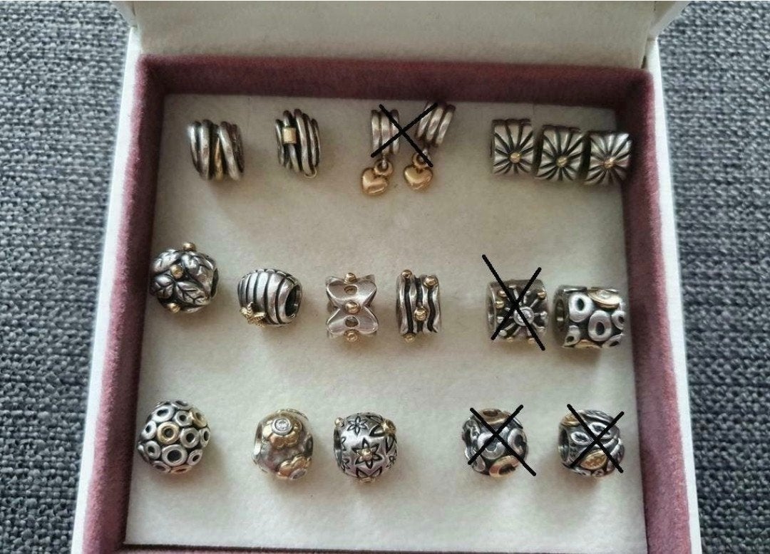 Pandora bedels, Pandora, Nieuw, Ophalen of Verzenden, 4 bedels of meer