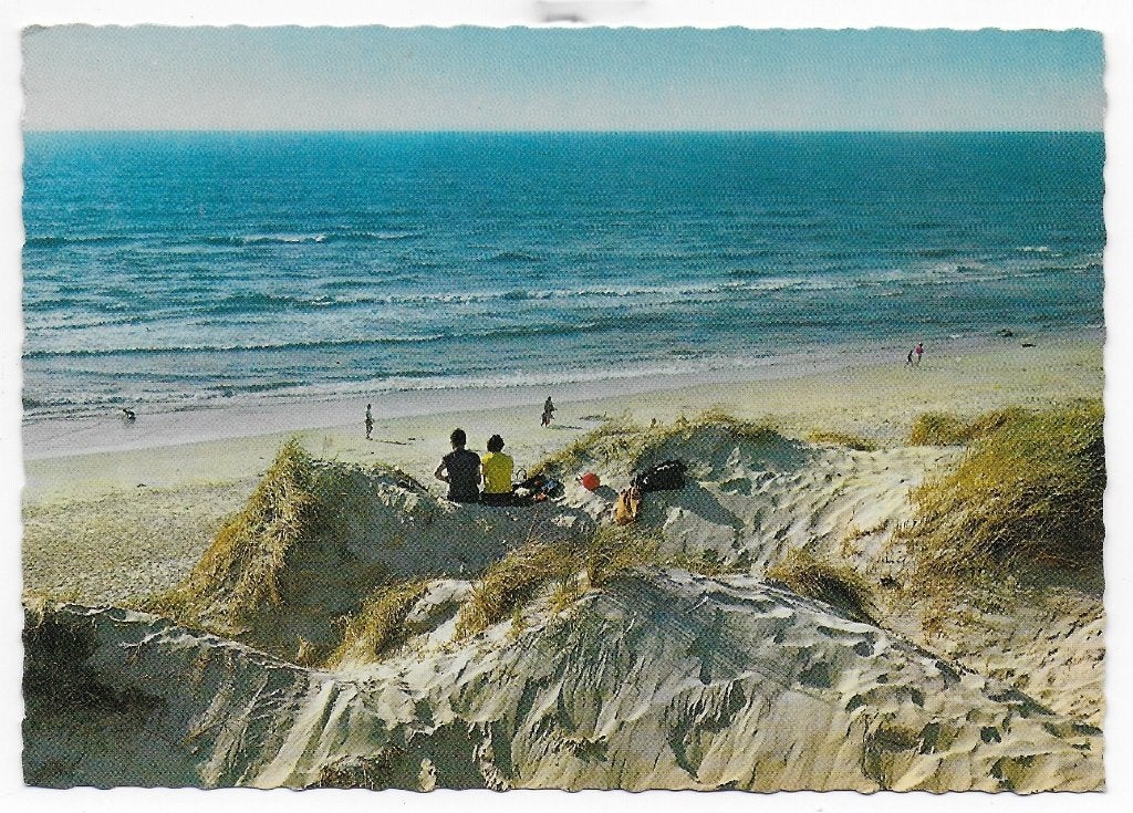 Zee Strand en Duinen Ongelopen Ansichtkaart (B5858 ), Ophalen of Verzenden, 1980 tot heden