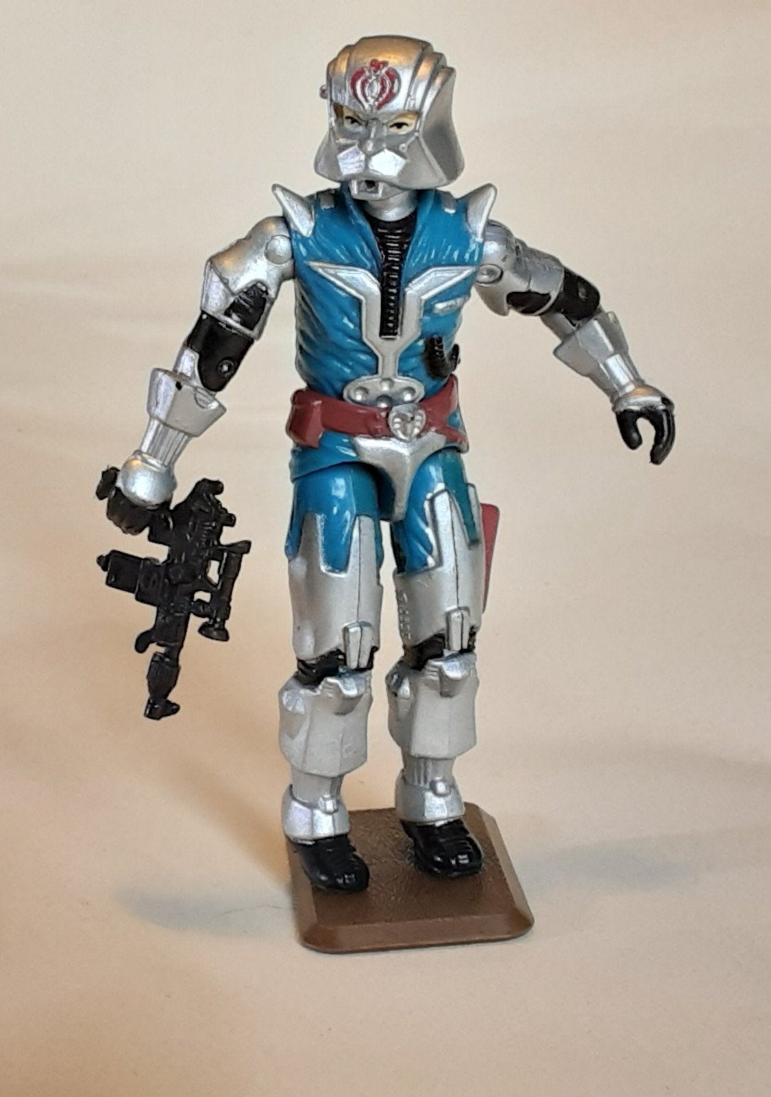 Vintage G.I. Joe Cobra Commander Actiefiguur Hasbro 1987., Ophalen of Verzenden, Gebruikt