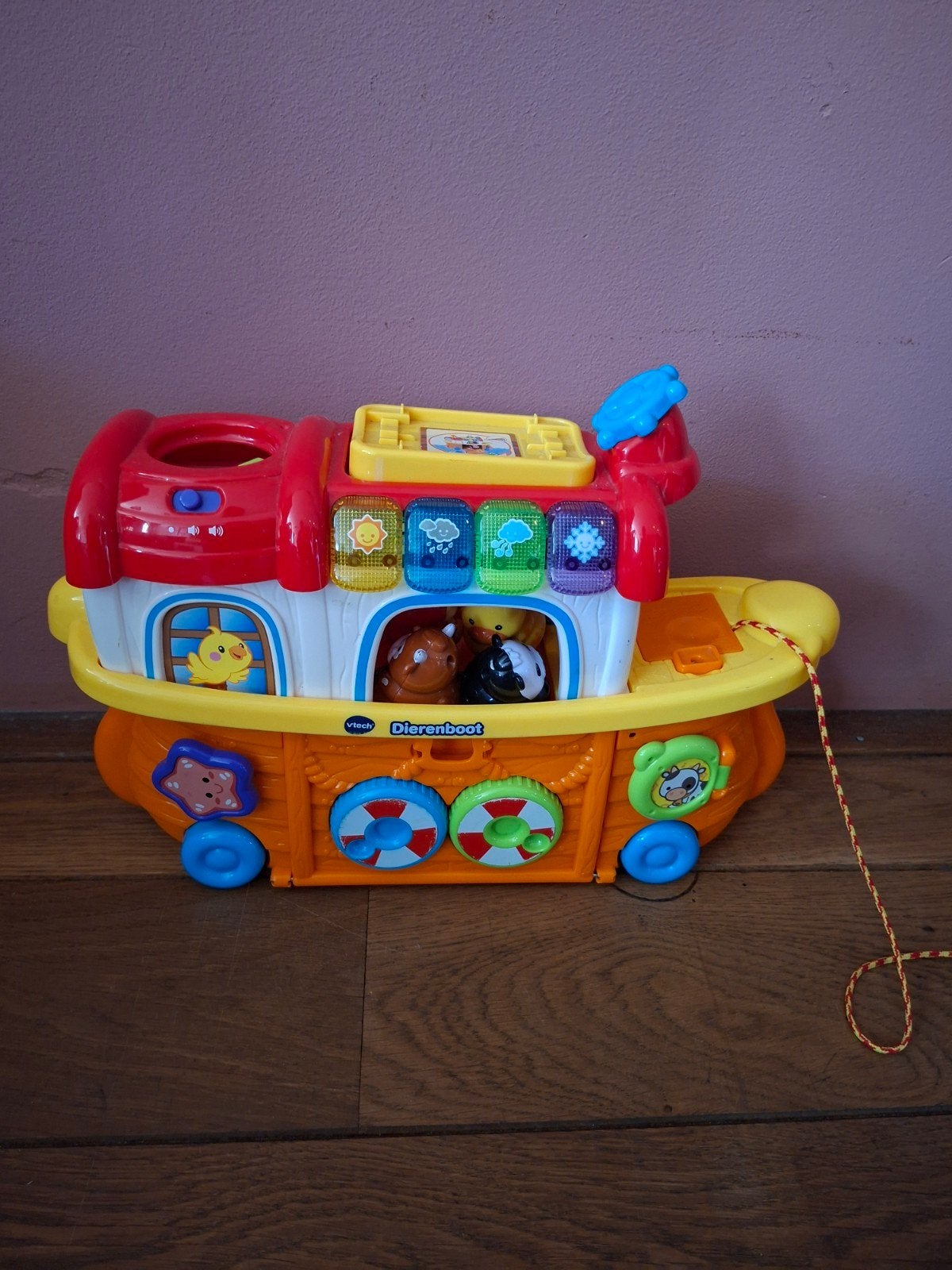 VTech Dierenboot met licht en geluid, Ophalen, Gebruikt, Overige typen, Met licht