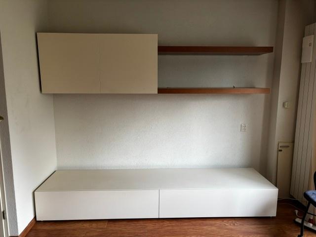Verardo wandmeubel TV-meubel en kast, Huis en Inrichting, Kasten | Televisiemeubels, Ophalen, 200 cm of meer, 150 tot 200 cm, Modern, minimalistisch Italiaans design, strakke vormgeving