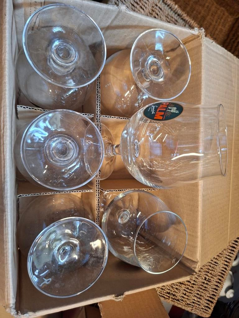 Set van 6 Palm Speciaal bierglazen, Ophalen of Verzenden