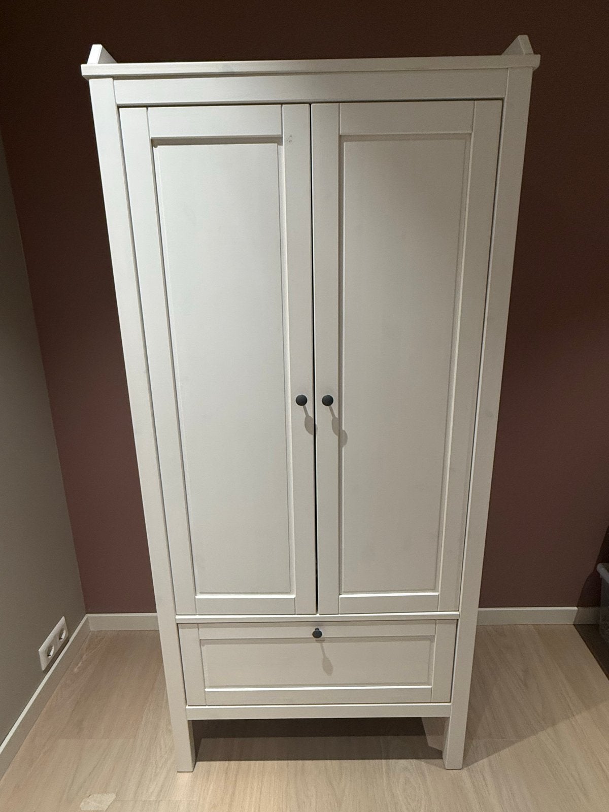 IKEA Sundvik kledingkast wit, Ophalen, Gebruikt, 50 tot 100 cm, Met lade(s)