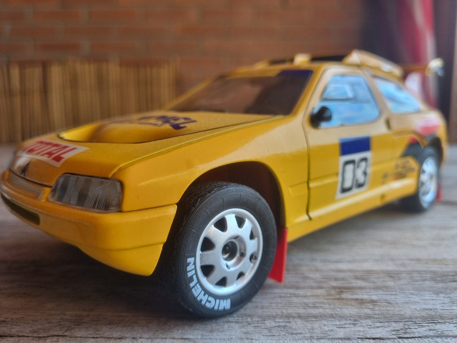 Citroën Xsara Kit Car Rally Modelauto Schaal 1:18, Ophalen of Verzenden, Zo goed als nieuw