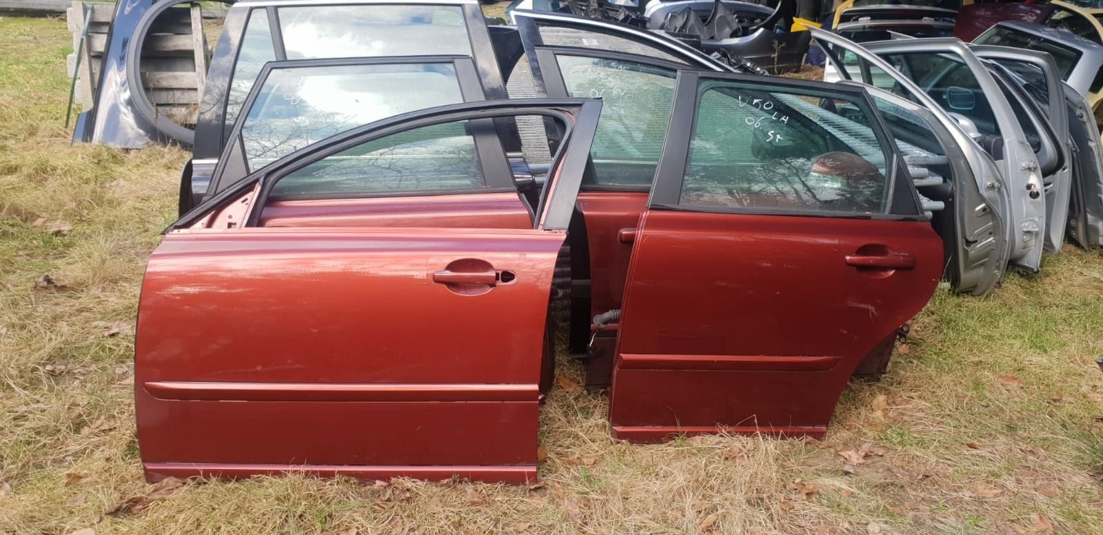 VOLVO V50 PORTIEREN LV+LA  MODEL 2006, Auto-onderdelen, Gebruikt, -, Deur, -