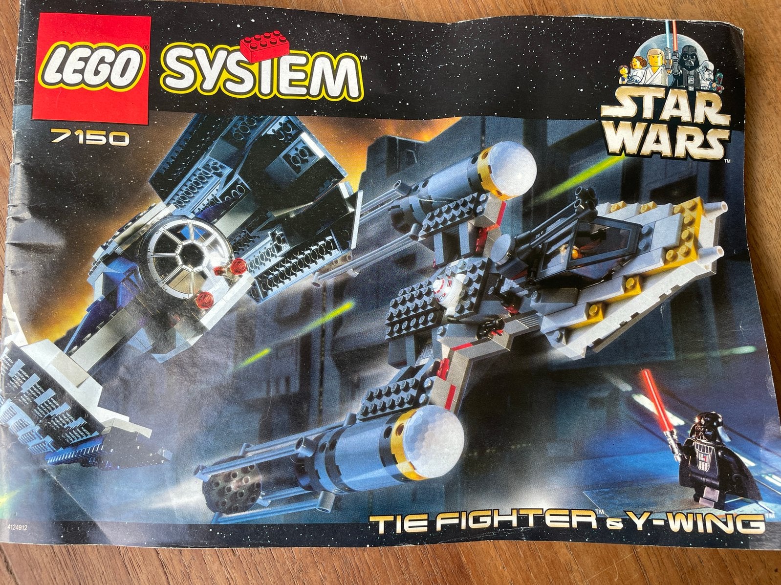 Lego star wars 7150, Ophalen of Verzenden, Zo goed als nieuw