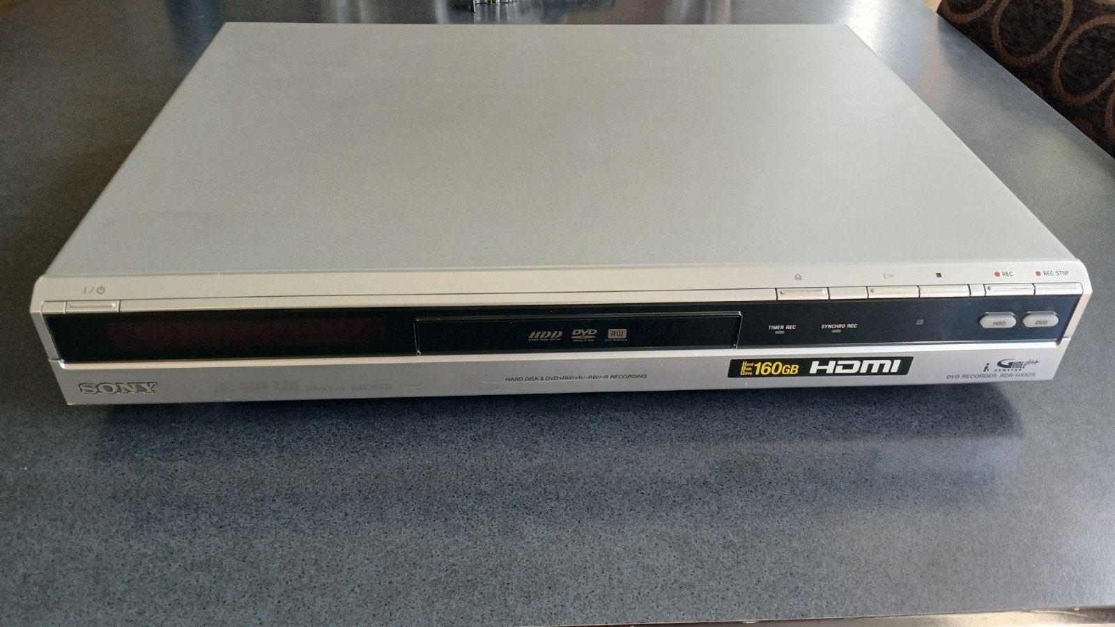 Sony RDR-HX825 DVD Recorder met 160GB HDD en HDMI, Ophalen of Verzenden, Gebruikt, Sony