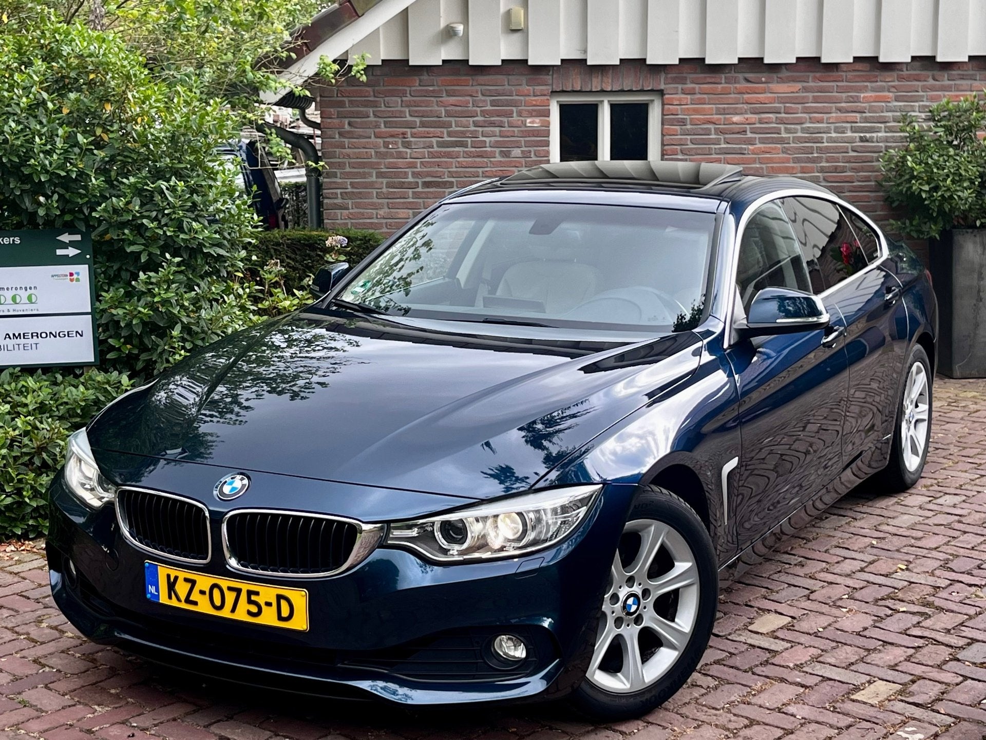 BMW 4-serie Gran Coupé 418i Centennial High Executive | Ori, Auto's, Automaat, Gebruikt, Euro 6, Blauw
