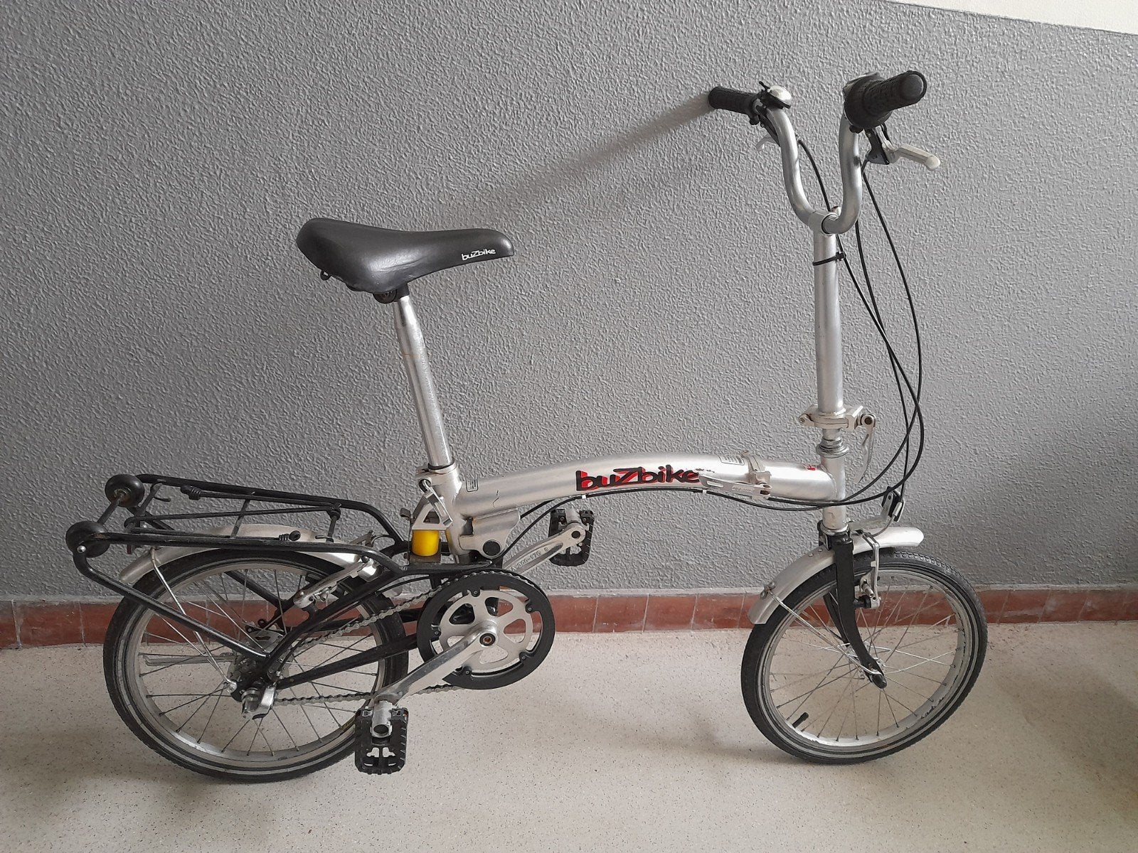 Buzbike 16" vouwfiets versnelling - zeer nette staat, Ophalen, Zo goed als nieuw, 16 tot 18 inch