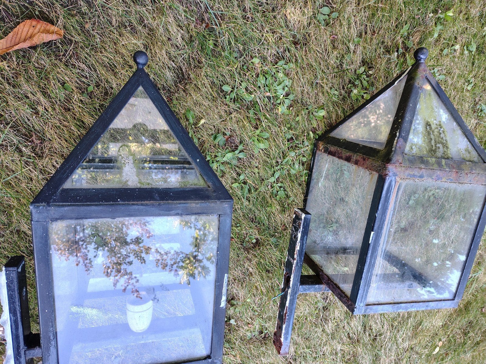 Buitenlampen Jan des Bouvries - Opknapper, Ophalen